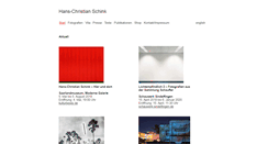 Desktop Screenshot of hc-schink.de